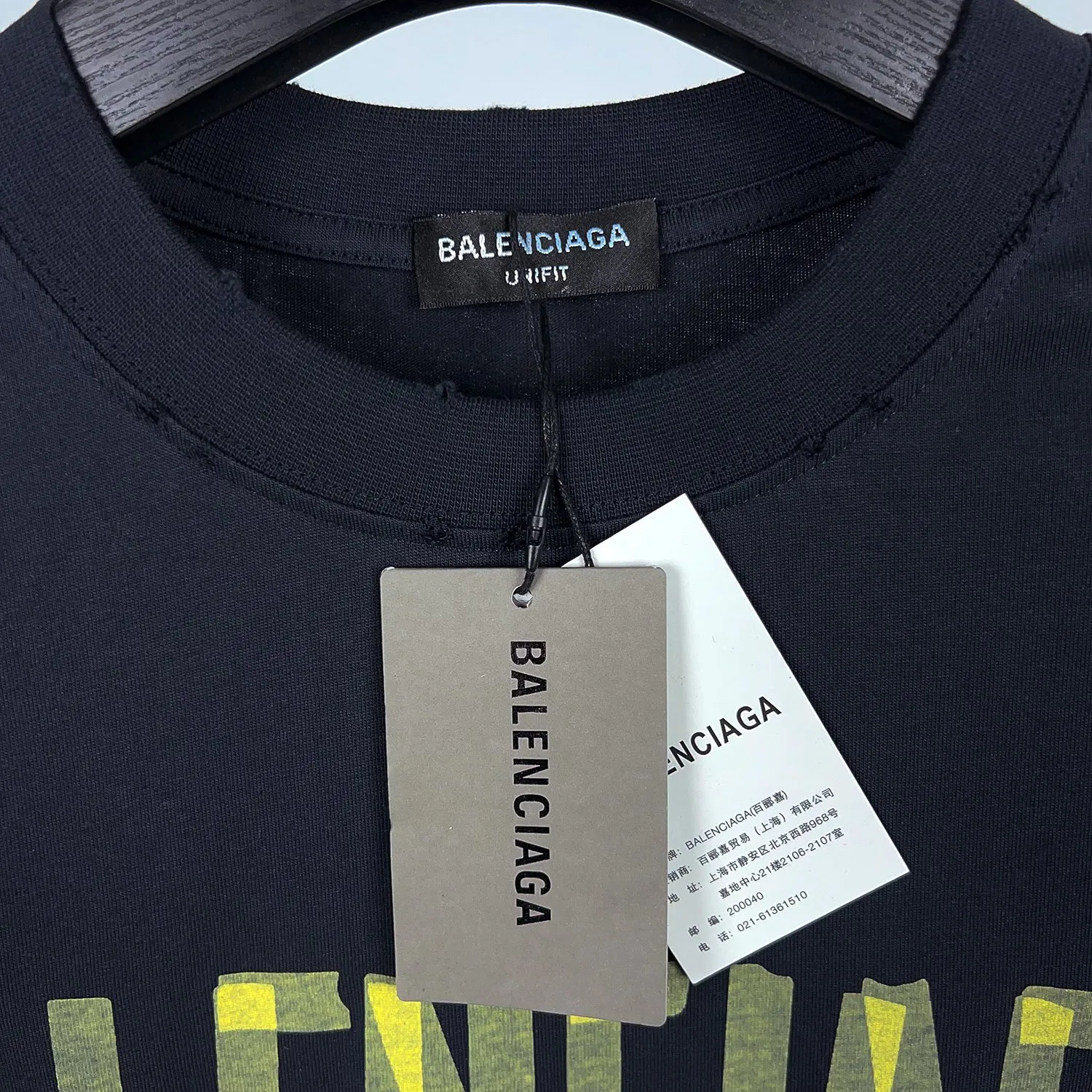 # 23ss # BALENCI*GA # 260g * 1 1 + os Same Style！！ ：2342# Sizes：xs-L ：1